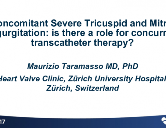 Concomitant Severe Tricuspid and Mitral Regurgitation: Is There a Role for Concurrent Transcatheter Therapy?