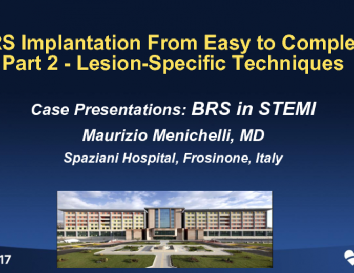 Case Presentations: BRS in STEMI