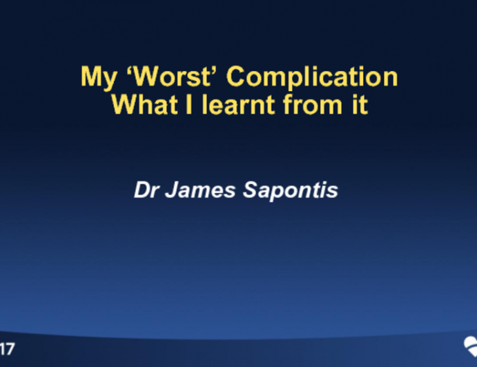 My Worst Complication and What I Learned