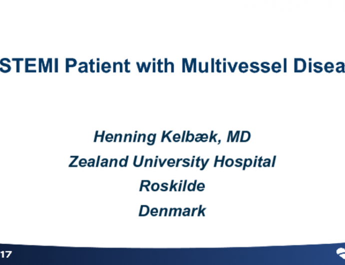 Case #4 (With Discussion): A Patient With STEMI and Multivessel Disease