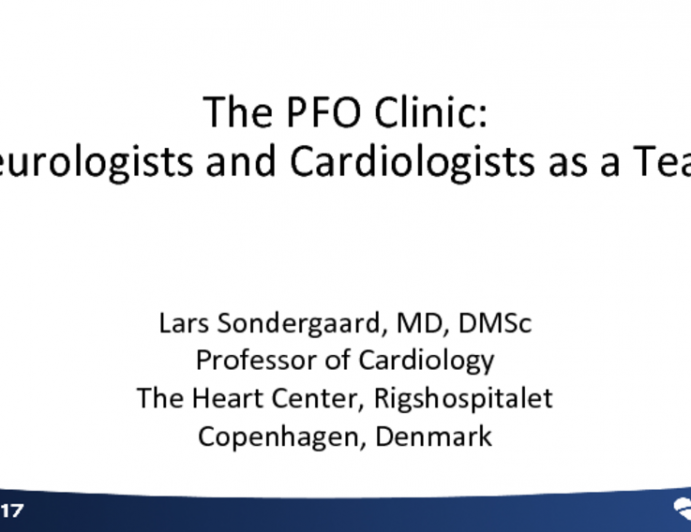 The PFO Clinic: Neurologists and Cardiologists as a Team