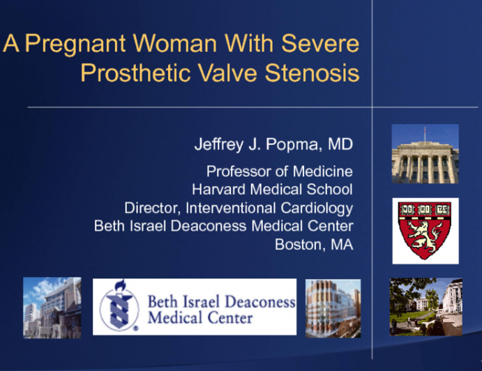 A Pregnant Woman With Severe Prosthetic Valve Stenosis
