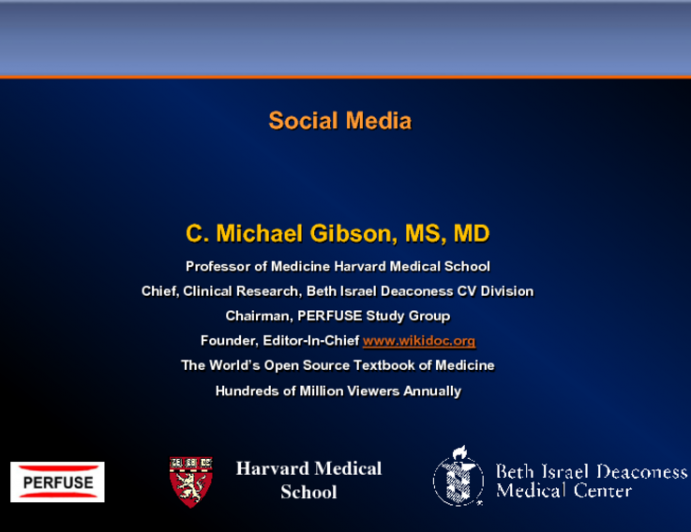Case Examples of Interventionalists' Social Medial Platforms II