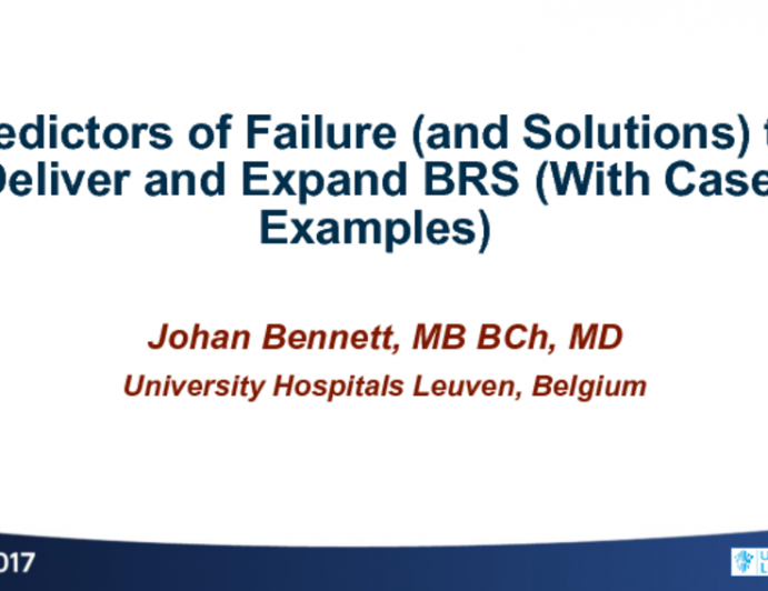 Predictors of Failure (and Solutions) to Deliver and Expand BRS (With Case Examples)