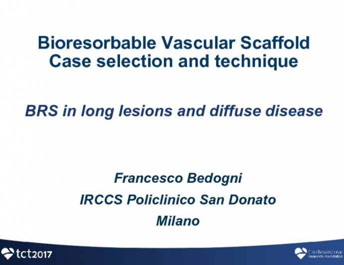 Case Presentations: BRS in Long Lesions and Diffuse Disease