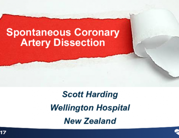 Case Report From Australia/New Zealand: Spontaneous Coronary Dissection - A Management Conundrum