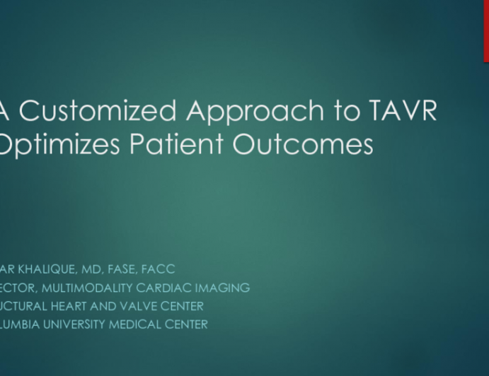 Counterpoint – A Customized Approach, Including General Anesthesia and TEE, Optimizes Patient Outcomes!