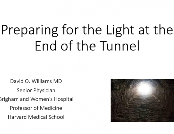 Preparing for the Light at the End of the Tunnel