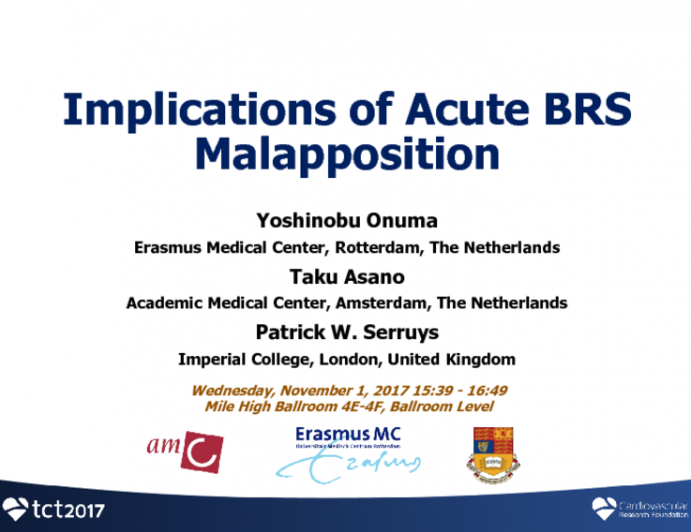 Implications of Acute BRS Malapposition (With Case Presentations)