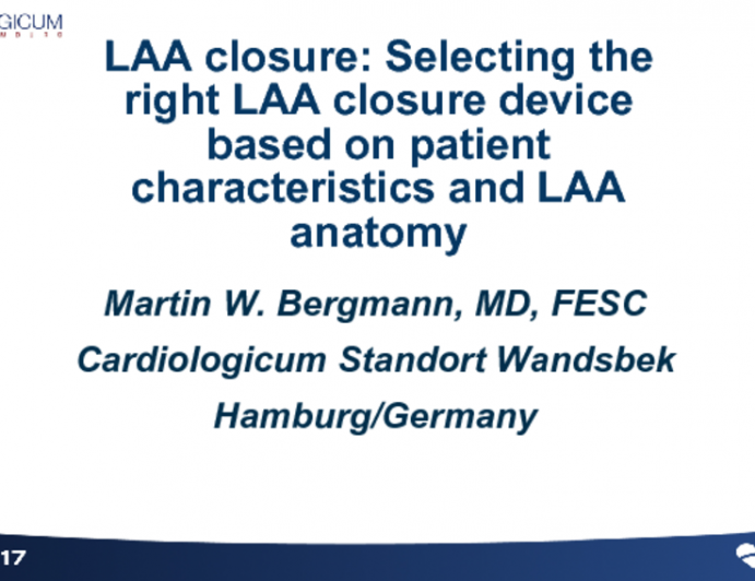 Selecting the Right LAA Closure Device Based on Patient Characteristics and LAA Anatomy: Occluder, Ligation, or Clipping