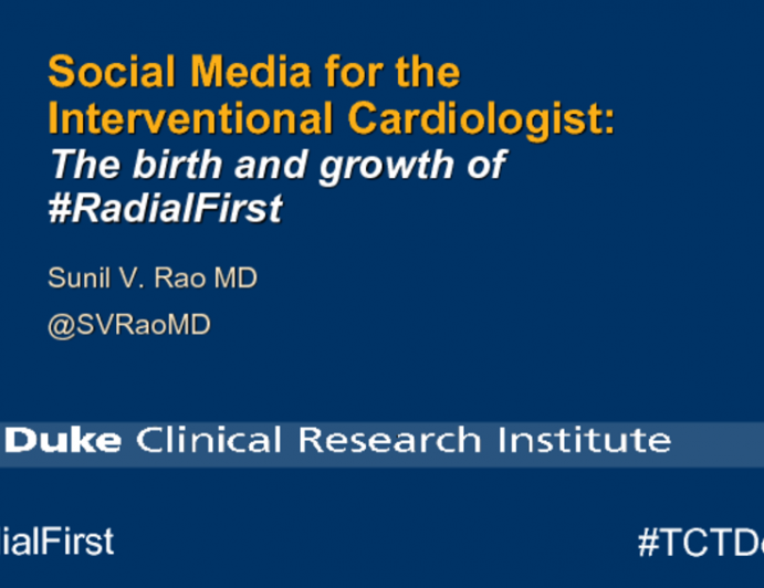 Case Examples of Interventionalists' Social Medial Platforms III