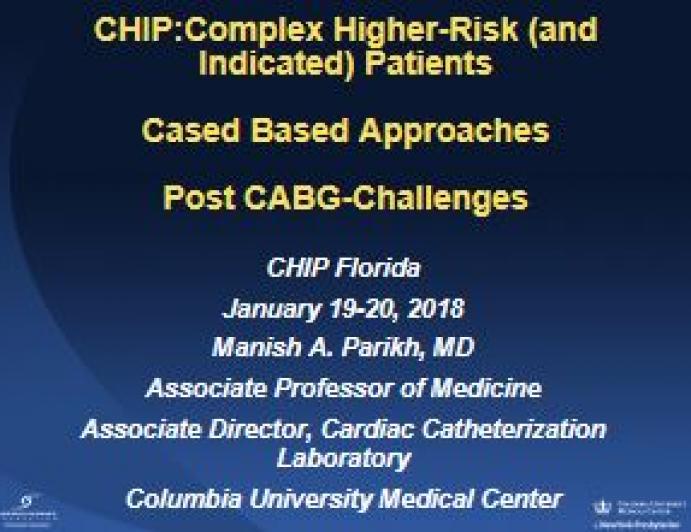 Cased Based Approaches: Post CABG-Challenges
