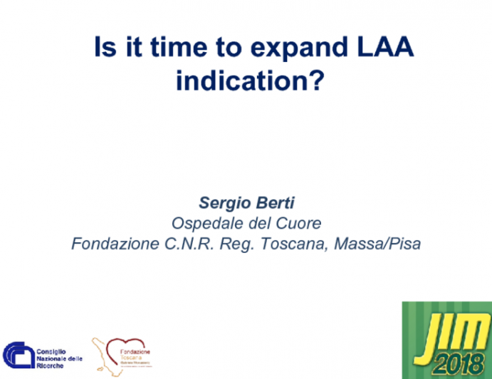 Is It Time to Expand LAA Indication?