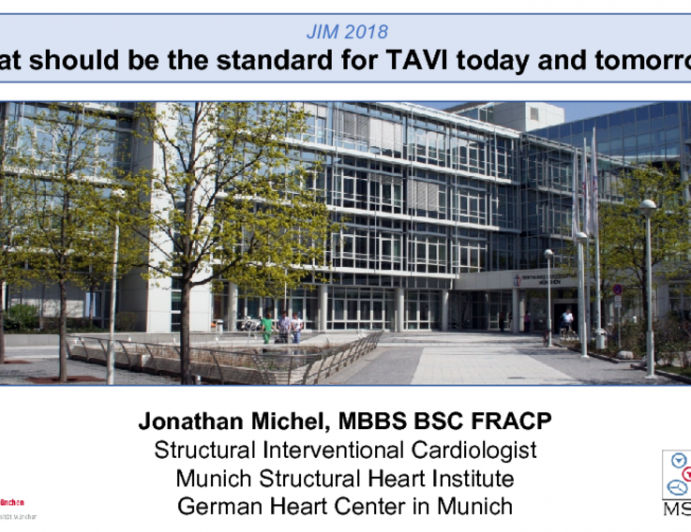 What should be the standard for TAVI today and tomorrow? 