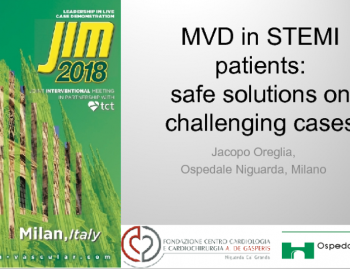 MVD in STEMI patients: Safe solutions on challenging cases