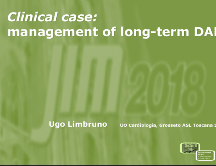 Clinical Case: Management of Long-Term DAPT