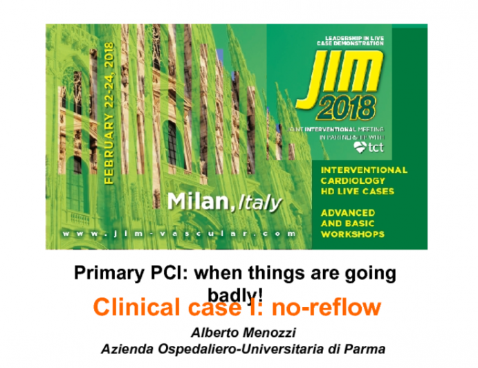 Primary PCI: when things are going badly! 