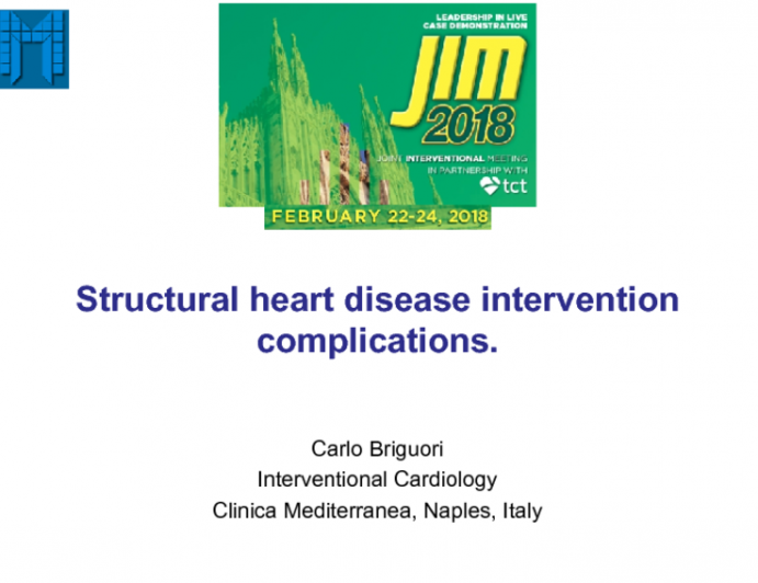 Structural Heart Disease Intervention Complications