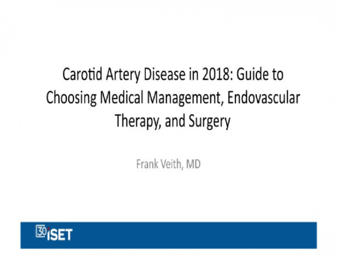 Carotid Artery Disease in 2018: Guide to Choosing Medical Management, Endovascular  Therapy, and Surgery 