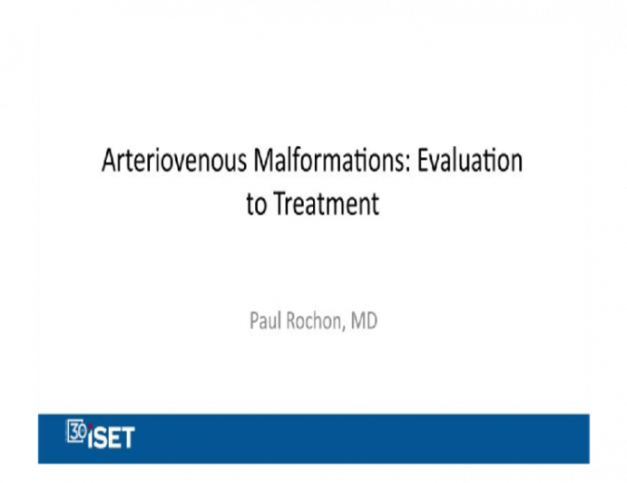 Arteriovenous Malformations: Evaluation to Treatment