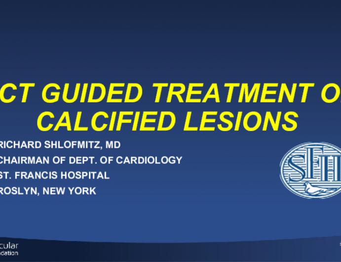 OCT Guided Treatment of Calcified Lesions