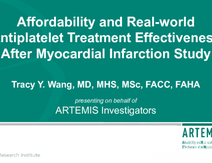 Affordability and Real-world Antiplatelet Treatment Effectiveness After Myocardial Infarction Study