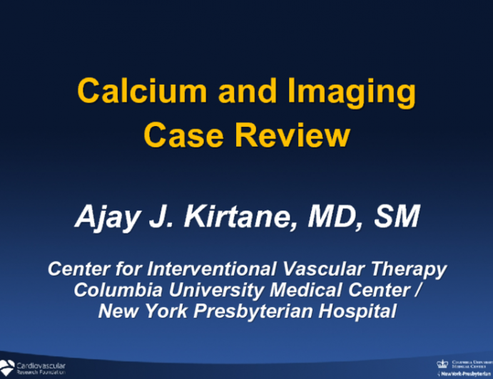 Calcium and Imaging Case Review