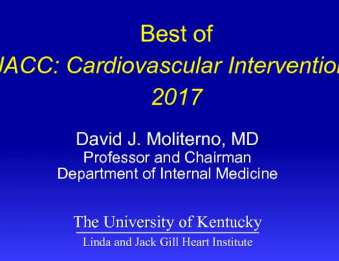 Best of  JACC: Cardiovascular Interventions 2017