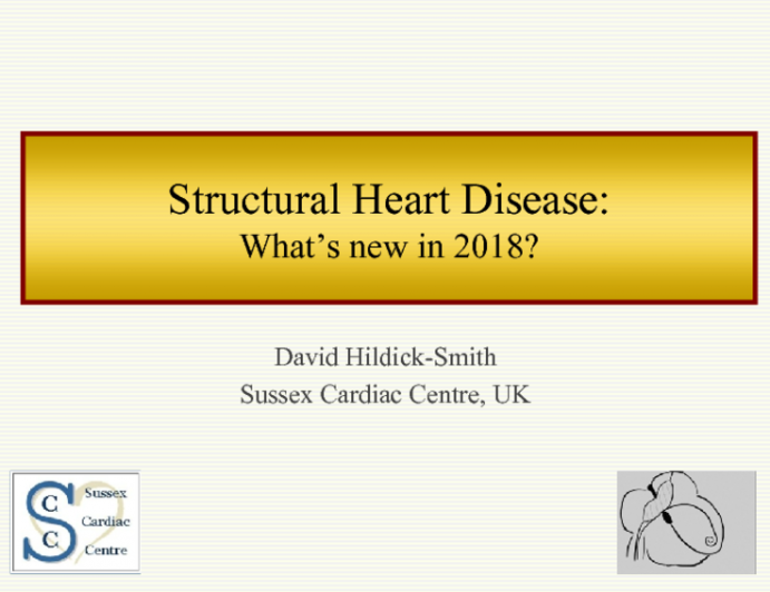 Structural Heart Disease: What’s new in 2018?