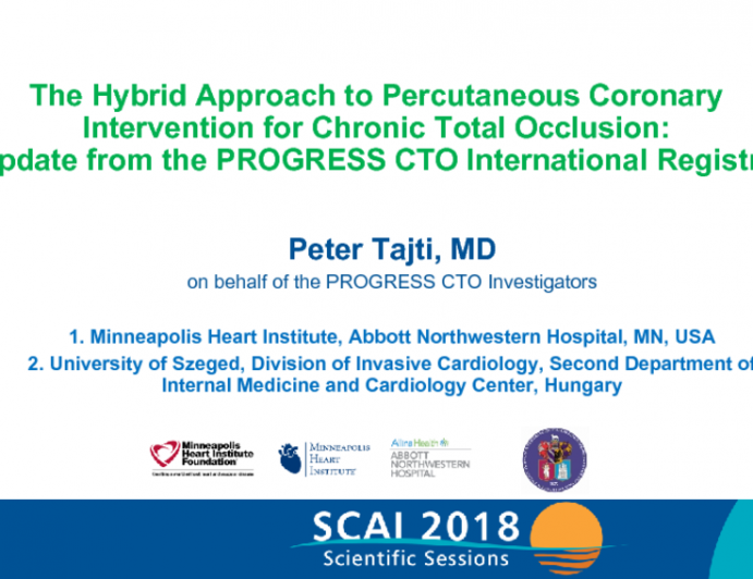 The Hybrid Approach to Percutaneous Coronary Intervention for Chronic Total Occlusion: Update from the PROGRESS CTO International Registry