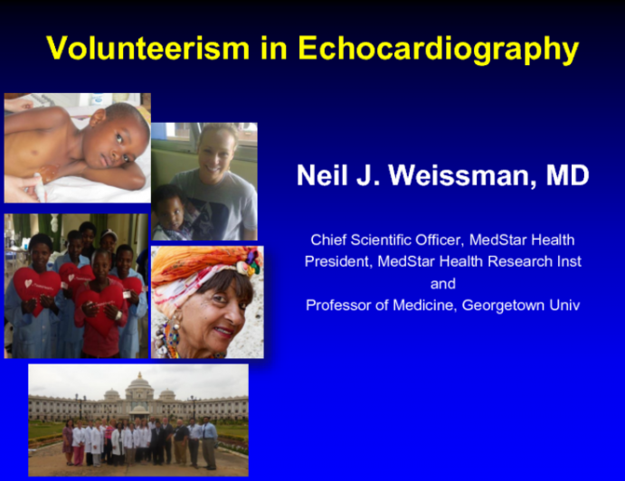 Volunteerism in Echocardiography