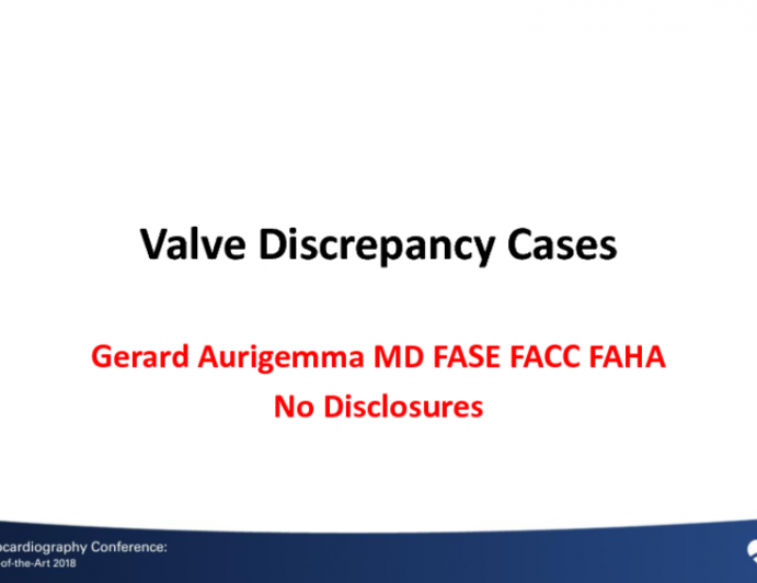 Valve Discrepancy Cases