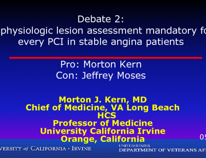 Is physiologic lesion assessment mandatory for every PCI in stable angina patients