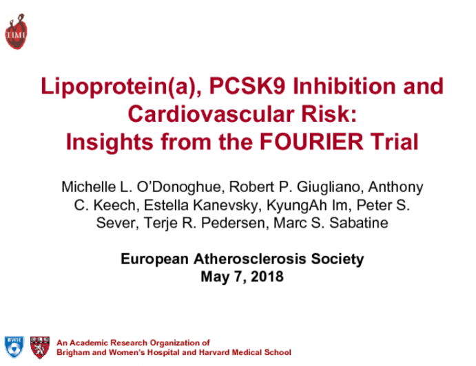 Lipoprotein(a), PCSK9 Inhibition and Cardiovascular Risk: Insights from the FOURIER Trial