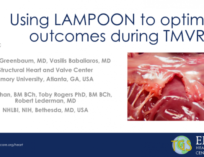 CASE Examples: Using LAMPOON to Optimize Outcomes in Difficult Transcatheter Mitral Valve Patients