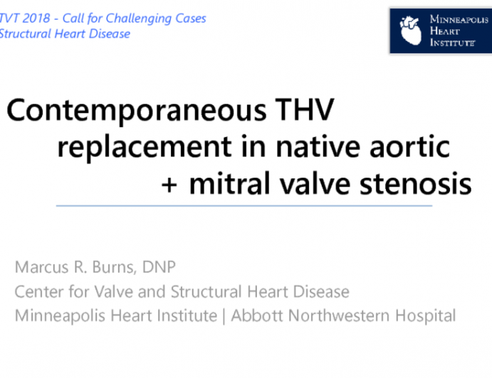 Contemporaneous Transcatheter Heart Valve Replacement in Native Aortic and Mitral Valve Stenosis