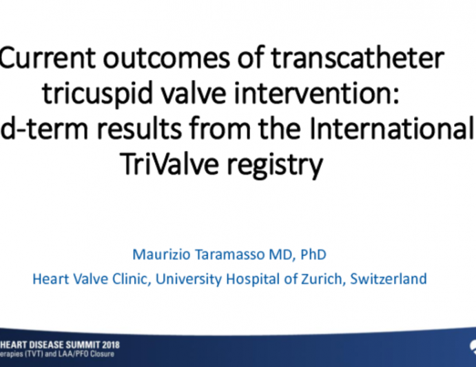 Lessons from an International Registry on Transcatheter Tricuspid Therapies