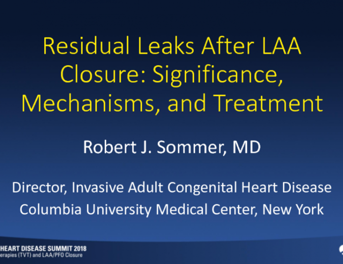Residual Leaks After LAA Closure: Surveillance, Diagnosis, and Treatment (With Cases)