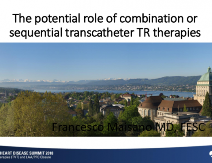 The Potential Role of Combination or Sequential Transcatheter TR Therapies