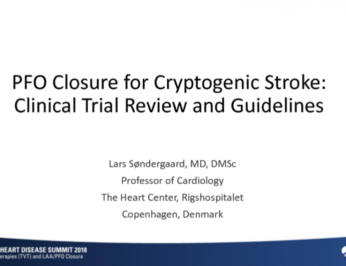 Data Deliverance: Updated PFO Closure for Cryptogenic Stroke Clinical Trial Review and Guidelines