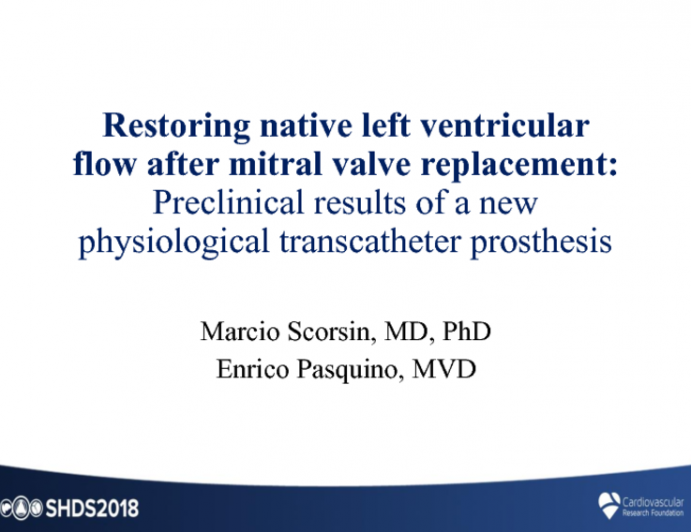 Restoring Native Left Ventricular Flow After Mitral Valve Replacement ...