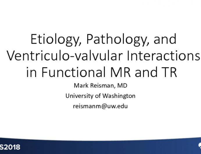 Etiology, Pathology, and Ventriculo-valvular Interactions in Functional MR and TR