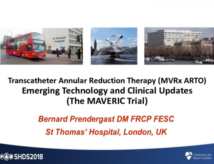 MVRx ARTO Emerging: Technology and Clinical Updates (MAVERIC)