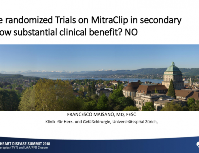 Will the Randomized Trials of MitraClip in Secondary MR Show Substantial Clinical Benefit? NO!