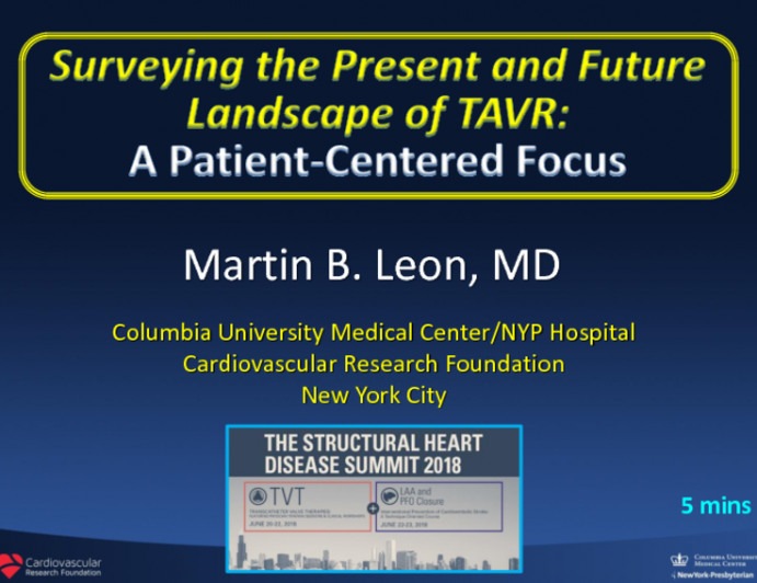 Surveying the Present and Future Landscape of AVR Therapy: A Patient-Centered Focus