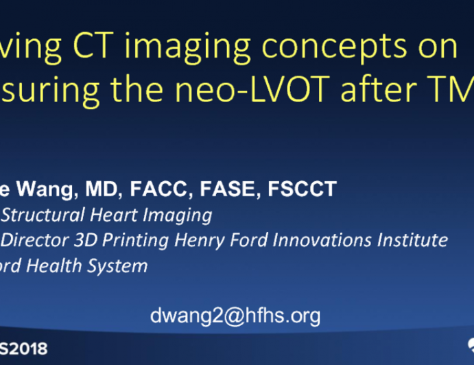 Evolving CT Imaging Concepts on Measuring the Neo-LVOT After TMVR