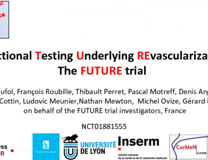 FUnctional Testing Underlying REvascularization The FUTURE trial