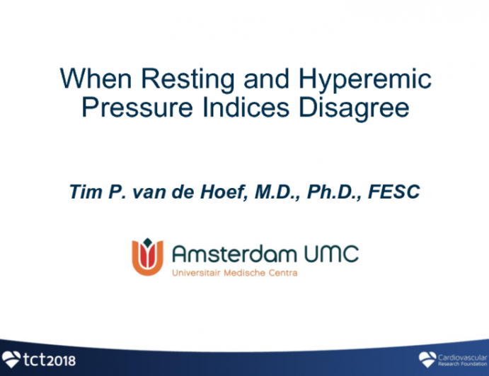 Clinical Conundrum: When Resting and Hyperemic Pressure Indices Disagree