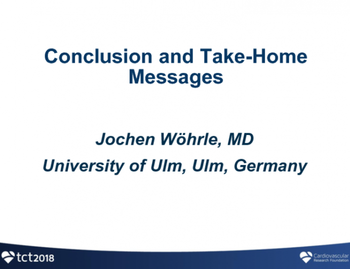 Conclusion and Take-Home Messages