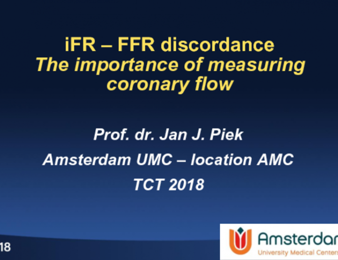 Case #9: A Case in Which it Was Preferable To Measure Coronary Flow, Not Pressure